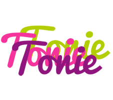 Tonie flowers logo