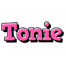 Tonie girlish logo