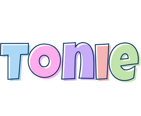 Tonie pastel logo