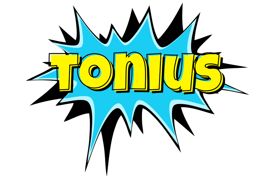 Tonius amazing logo