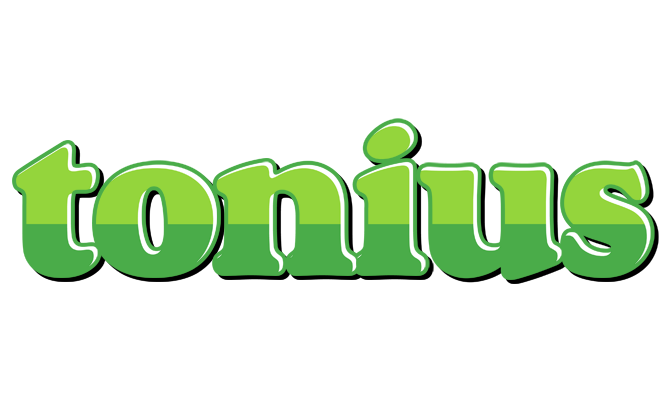 Tonius apple logo