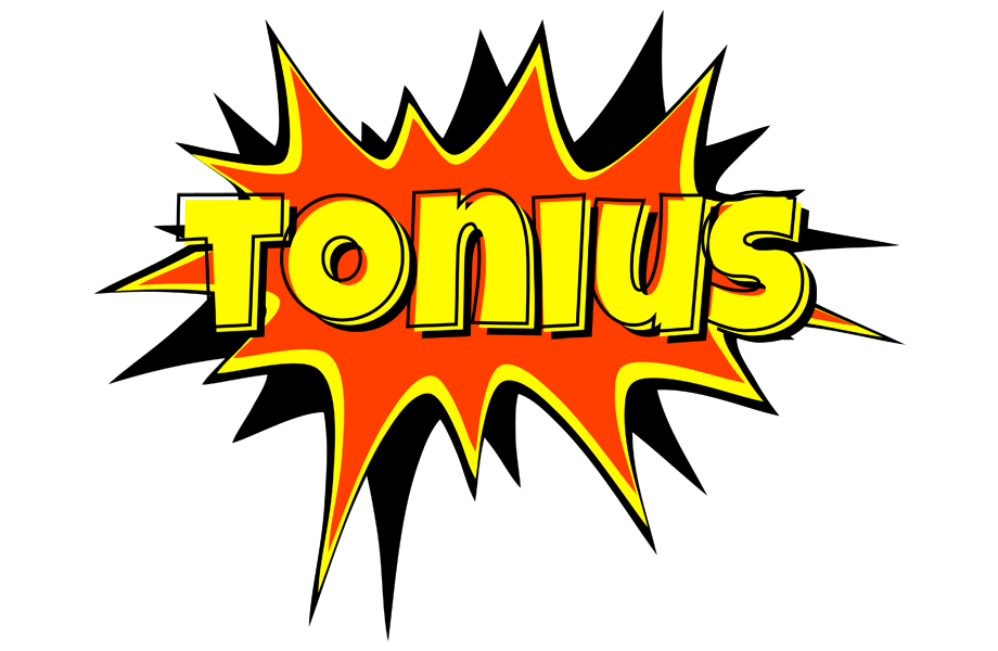 Tonius bazinga logo
