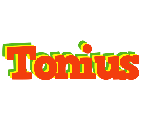 Tonius bbq logo