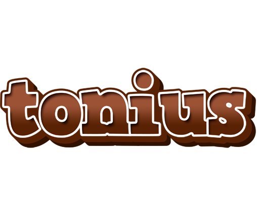Tonius brownie logo