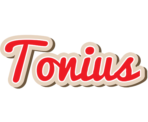Tonius chocolate logo