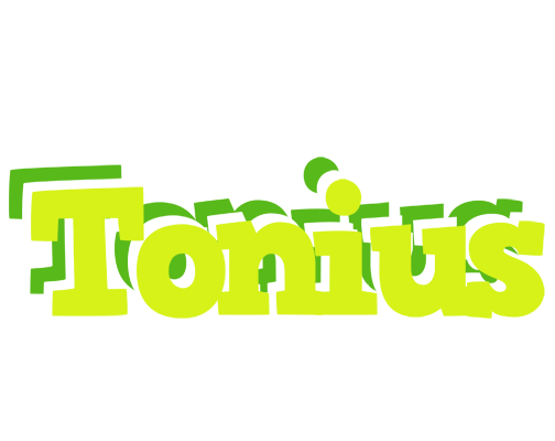 Tonius citrus logo