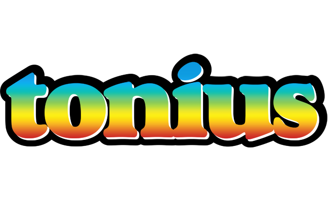 Tonius color logo