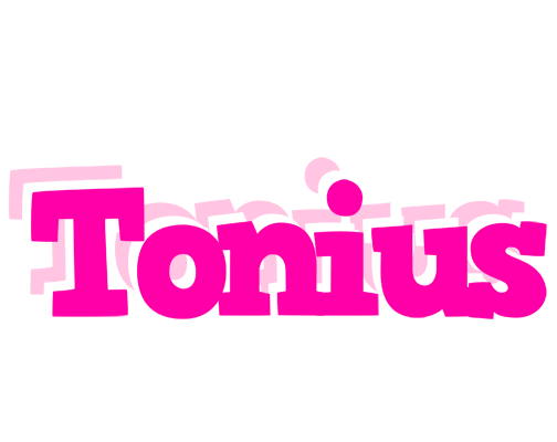 Tonius dancing logo