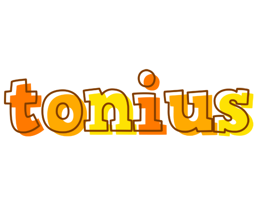 Tonius desert logo