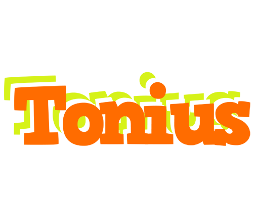 Tonius healthy logo