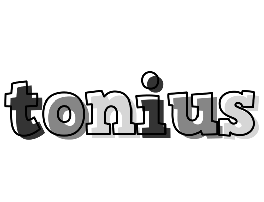 Tonius night logo