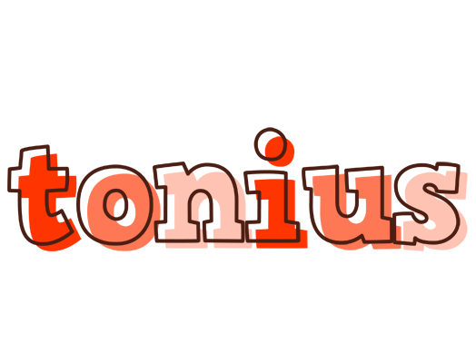 Tonius paint logo