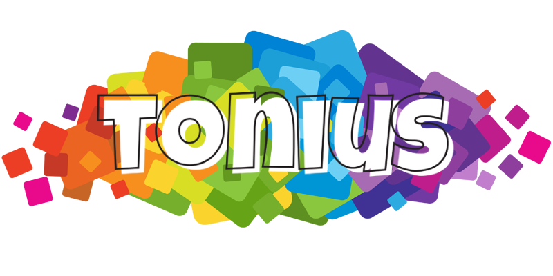 Tonius pixels logo
