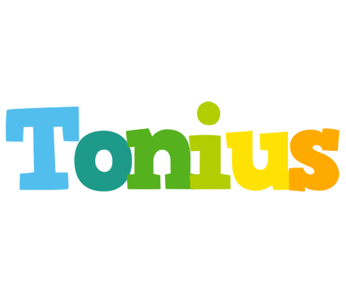Tonius rainbows logo