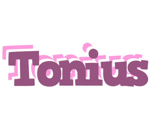 Tonius relaxing logo