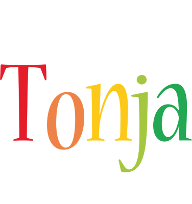 Tonja birthday logo
