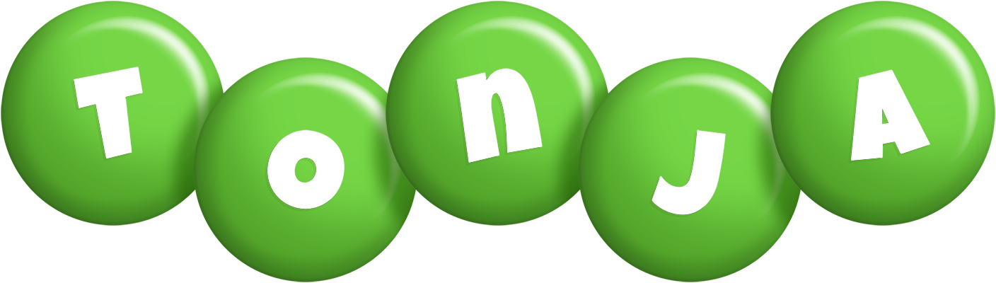 Tonja candy-green logo