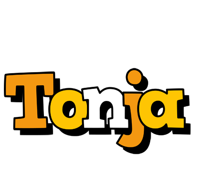 Tonja cartoon logo