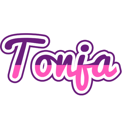 Tonja cheerful logo