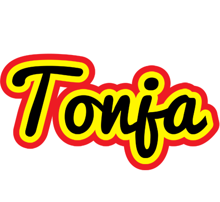 Tonja flaming logo