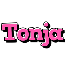 Tonja girlish logo