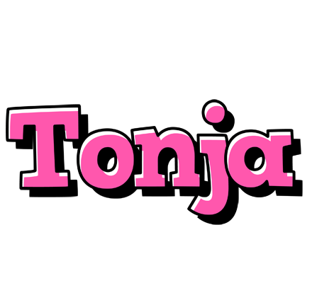 Tonja girlish logo