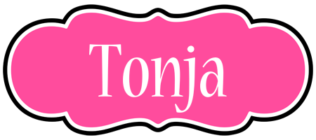 Tonja invitation logo