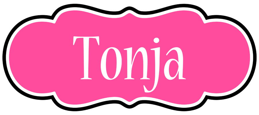 Tonja invitation logo