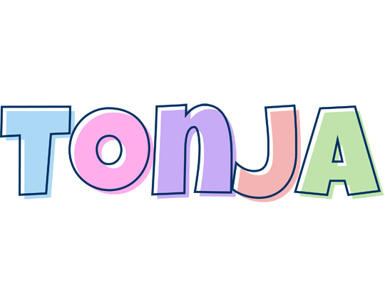 Tonja pastel logo