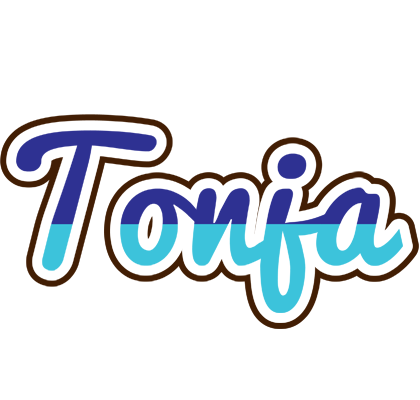 Tonja raining logo