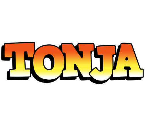 Tonja sunset logo