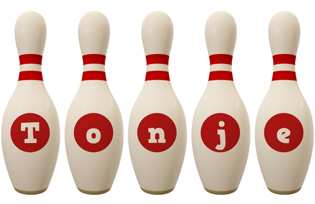 Tonje bowling-pin logo