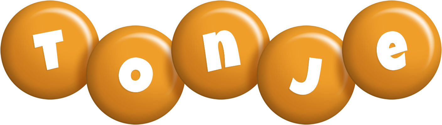 Tonje candy-orange logo