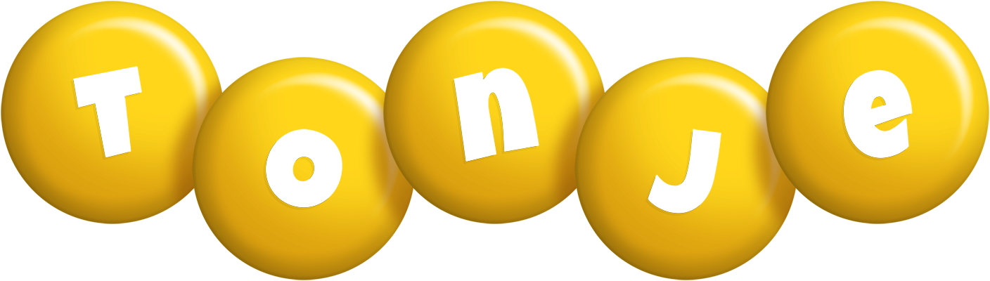 Tonje candy-yellow logo