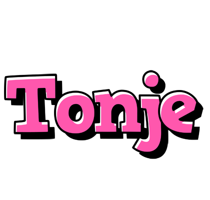 Tonje girlish logo