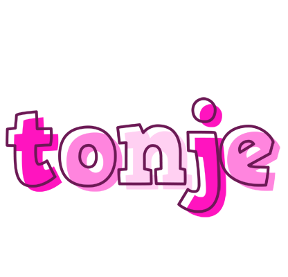 Tonje hello logo