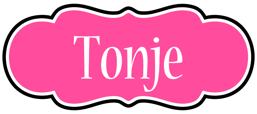 Tonje invitation logo