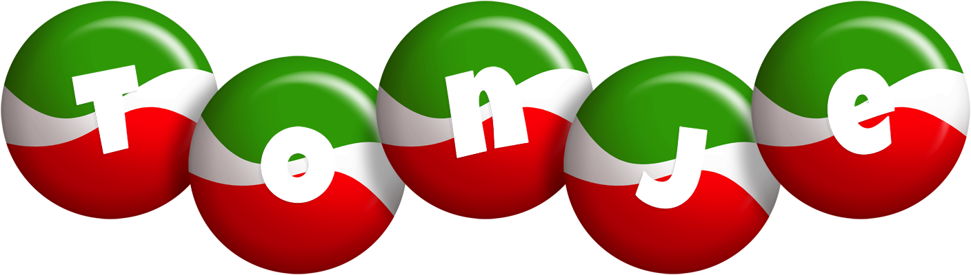 Tonje italy logo