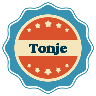 Tonje labels logo