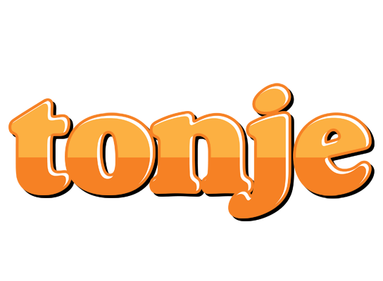 Tonje orange logo
