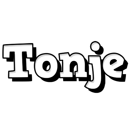 Tonje snowing logo