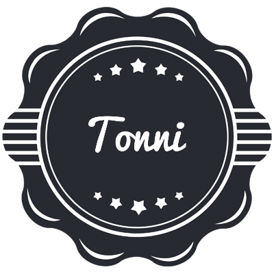 Tonni badge logo