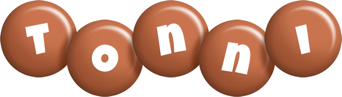 Tonni candy-brown logo