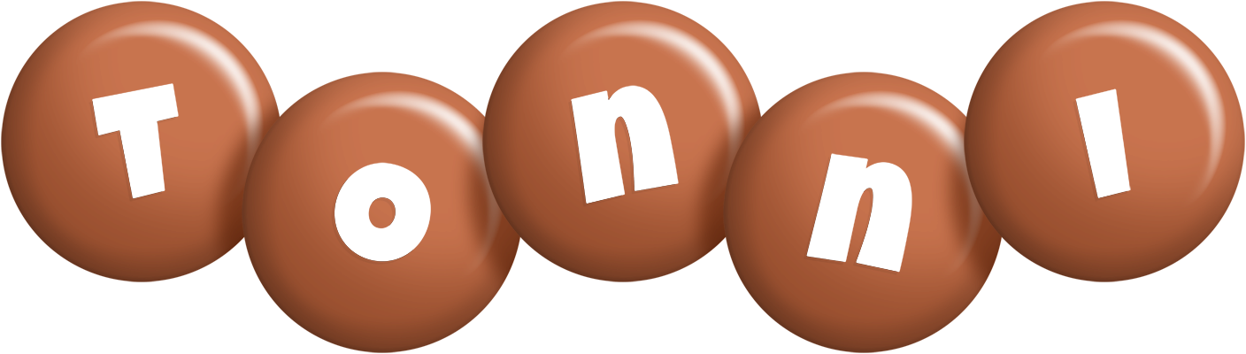 Tonni candy-brown logo