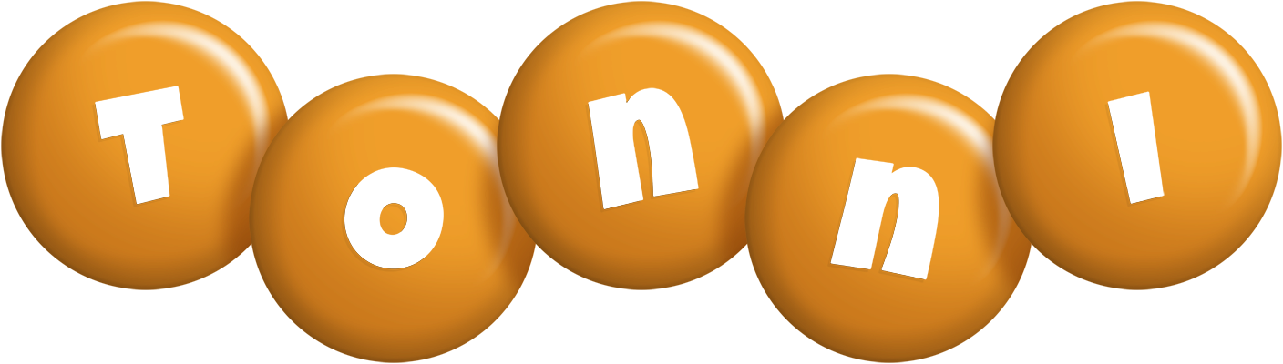 Tonni candy-orange logo
