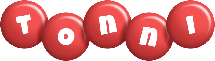 Tonni candy-red logo