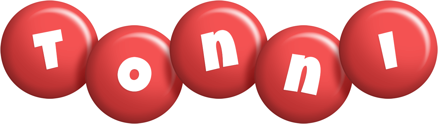 Tonni candy-red logo