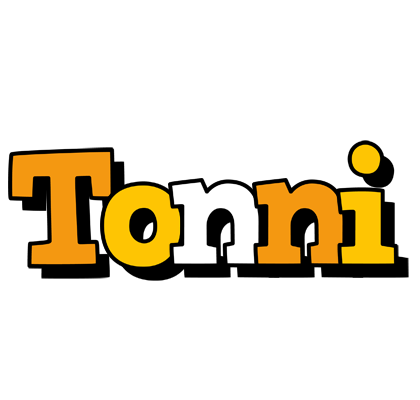 Tonni cartoon logo