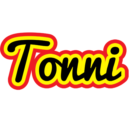 Tonni flaming logo