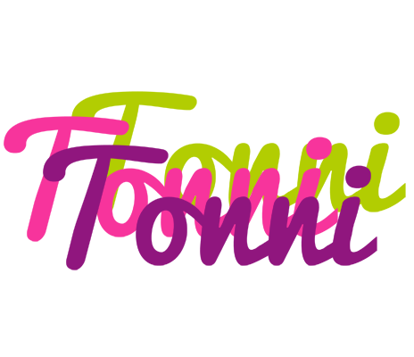 Tonni flowers logo